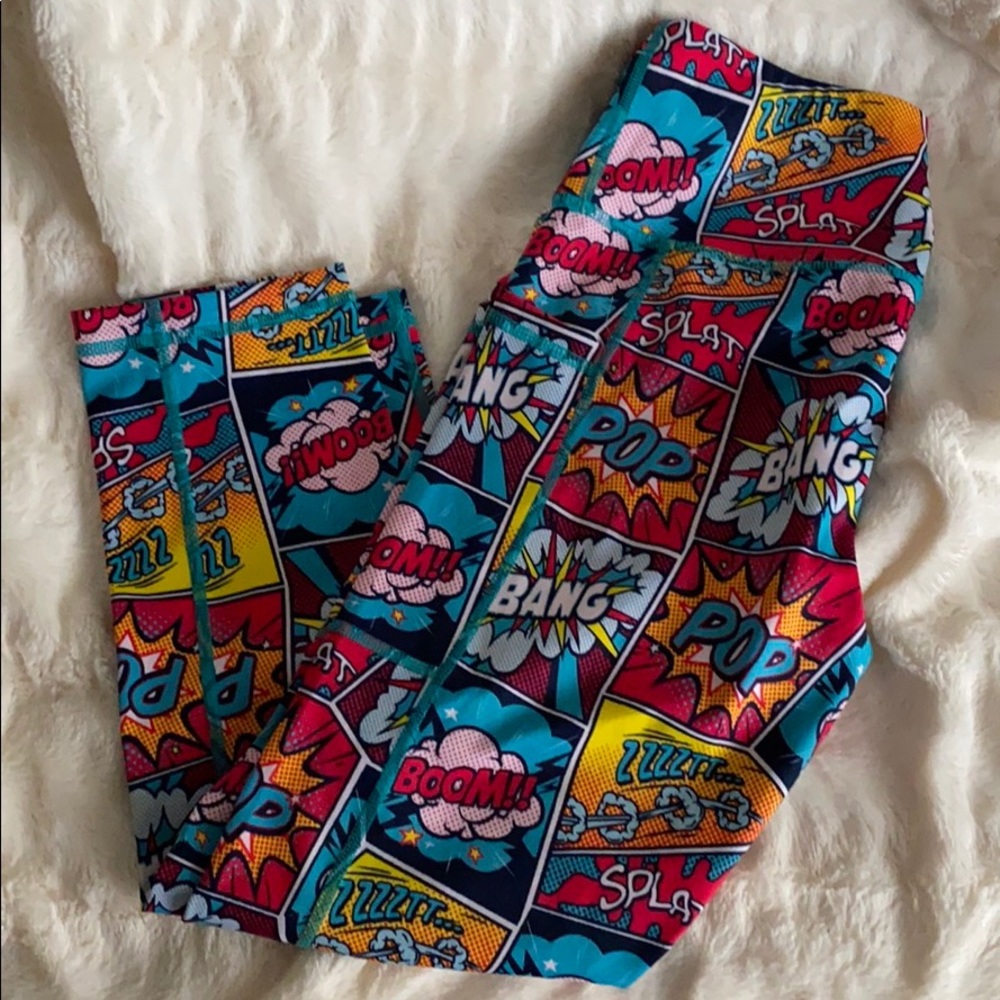 CVG comic-book leggings
